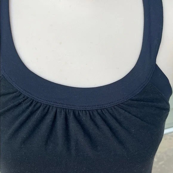 Like new Prana Black dress with built-in bra - Picture 4 of 14